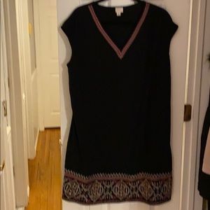 Xl black shift dress